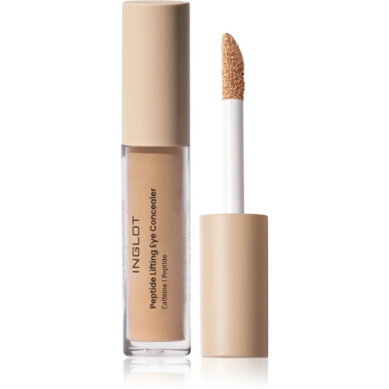 Inglot Peptide Lifting Eye Concealer течен коректор цвят 204 Medium Beige 4.6 мл.
