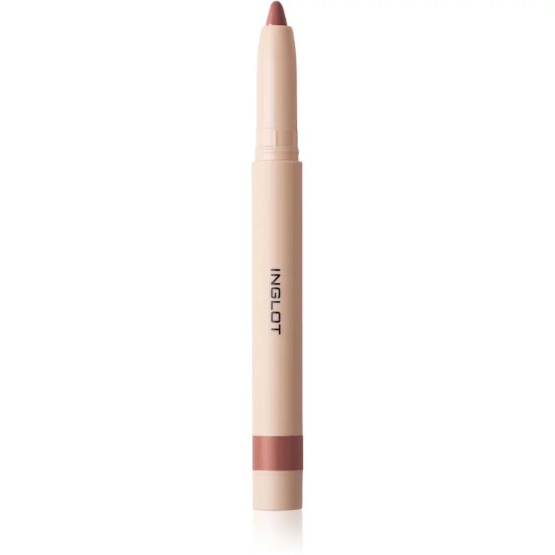 Inglot PlayInn Velvet Define Lip Pencil интензивен молив за устни цвят ROSE CHOCOLATE 63 16 гр.