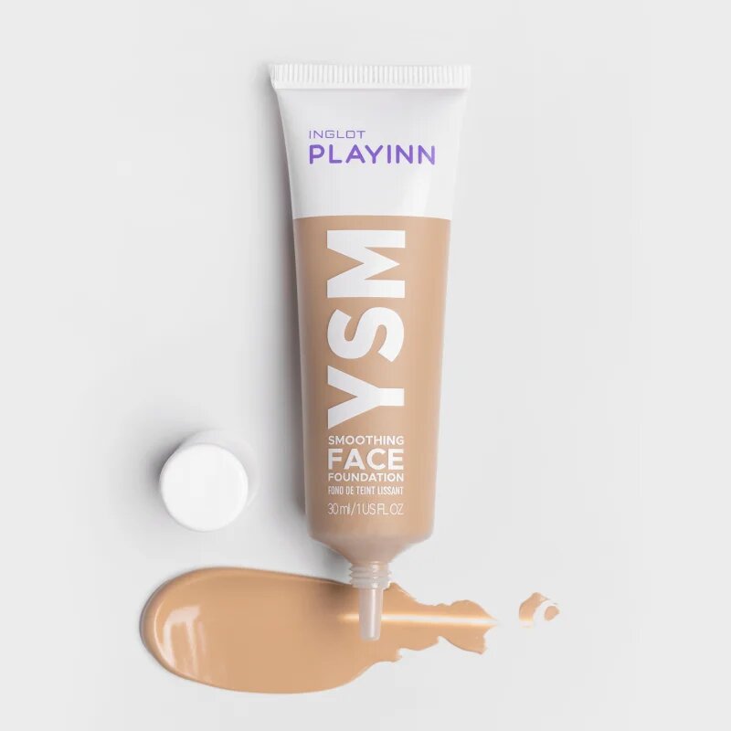Inglot PlayInn YSM изглаждащ фон дьо тен за смесена и мазна кожа цвят 40 30 мл.