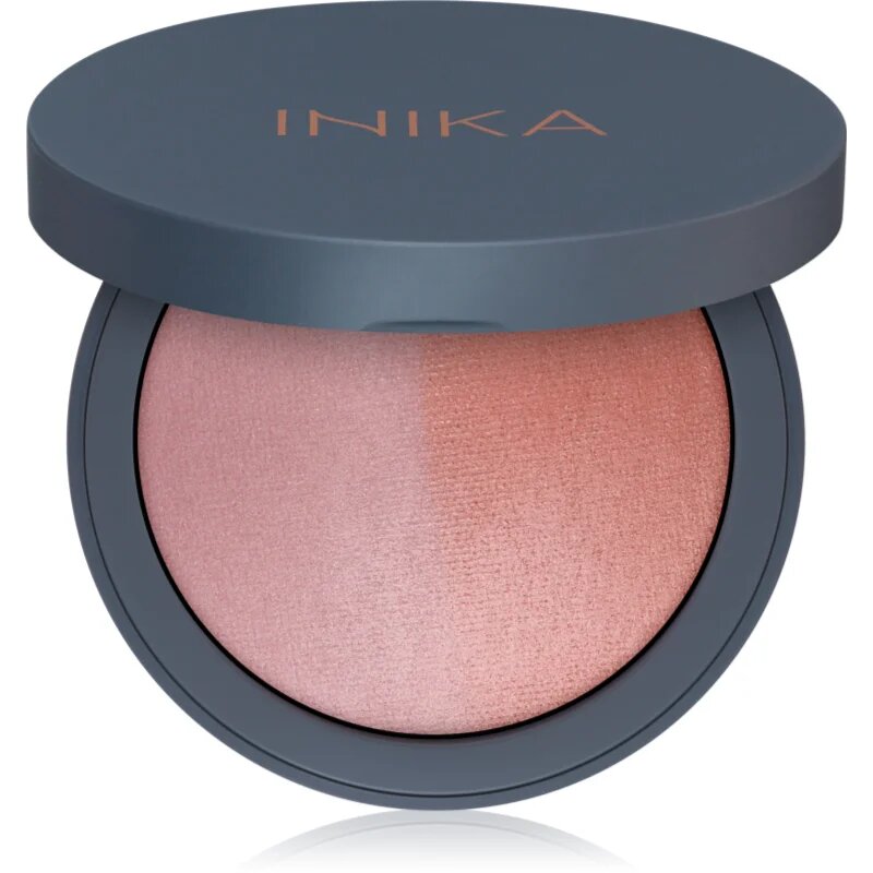 INIKA Organic Blush Duo дуо руж цвят Burnt Peach 65 гр.