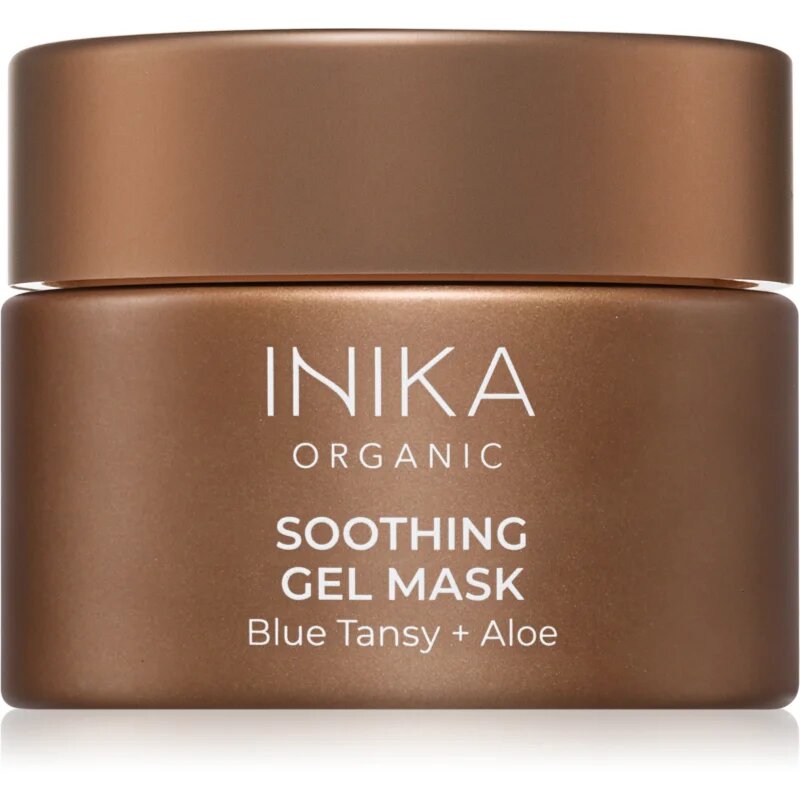 INIKA Organic Soothing Gel Mask успокояваща гел-маска за регенериране на кожата 50 мл.