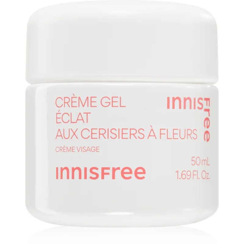 innisfree Cherry Blossom Glow Jelly Cream дълбоко хидратиращ крем в дълбочина за озаряване на лицето 50 мл.