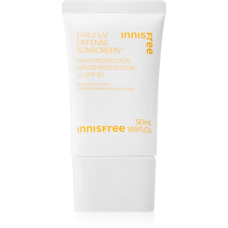 innisfree Daily UV Defense Sunscreen защитен овлажняващ флуид SPF 30 50 мл.