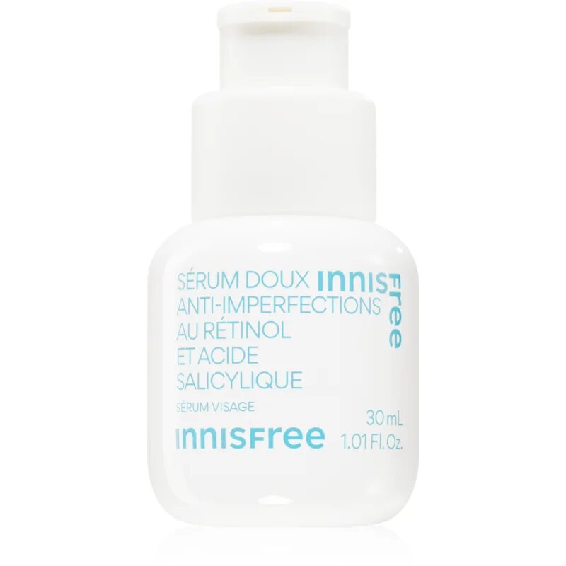 innisfree Gentle Retinol Salicylic Anti-Blemish Serum успокояващ серум за лице против несъвършенствата на акнозна кожа 30 мл.