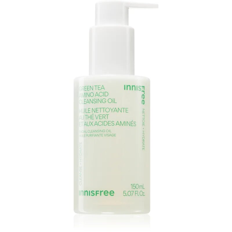 innisfree Green Tea Amino Acid Cleansing Oil нежно почистващо олио с хидратиращ ефект 150 мл.