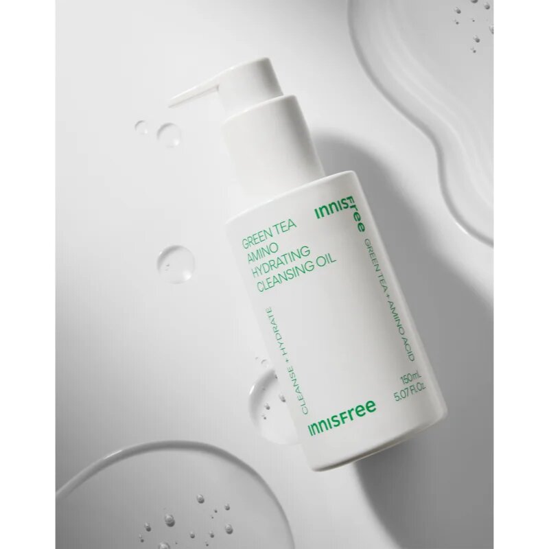 innisfree Green Tea Amino Acid Cleansing Oil нежно почистващо олио с хидратиращ ефект 150 мл.