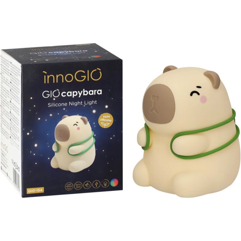 innoGIO GIOcapybara затъмняваща се детска LED лампа 1 бр.