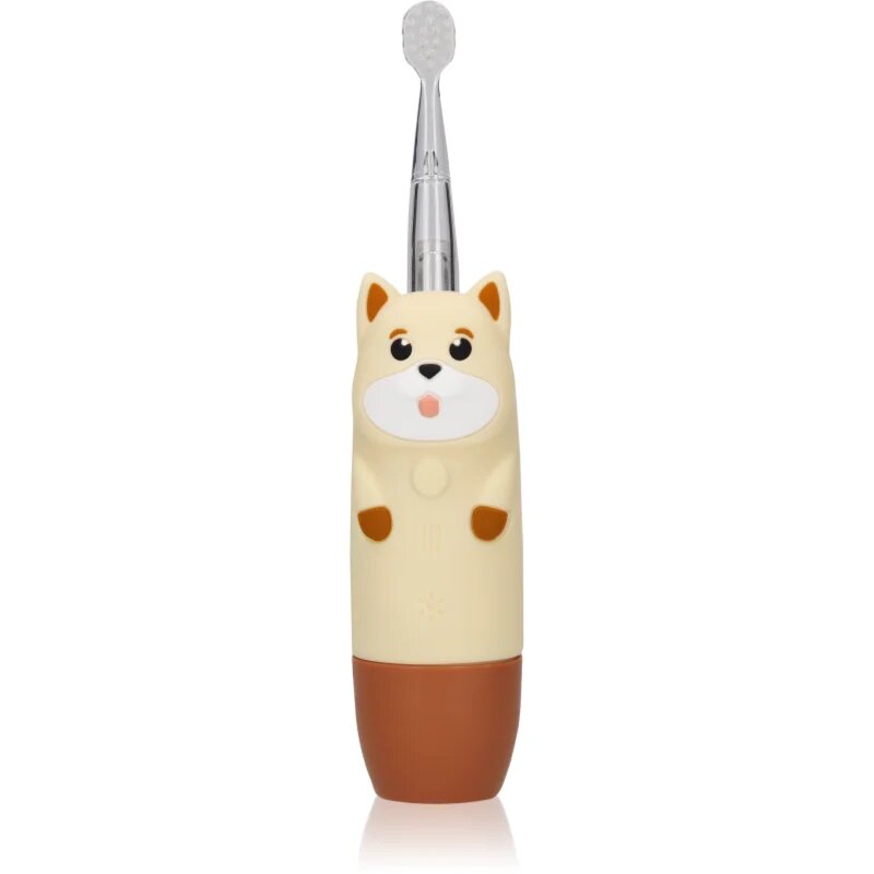 innoGIO GIOdog четка за зъби за деца Brown 1 бр.