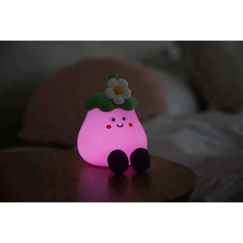 innoGIO GIOeggplant затъмняваща се детска LED лампа 1 бр.