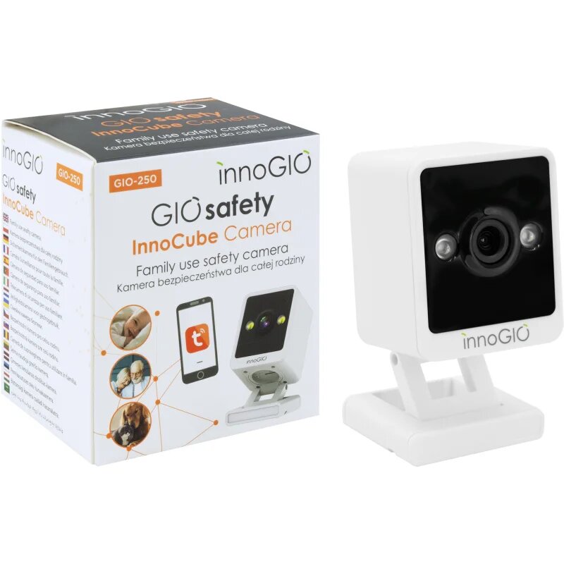 innoGIO GIOSafety InnoCube GIO-250 домашна камера Smart Wi-fi 1 бр.