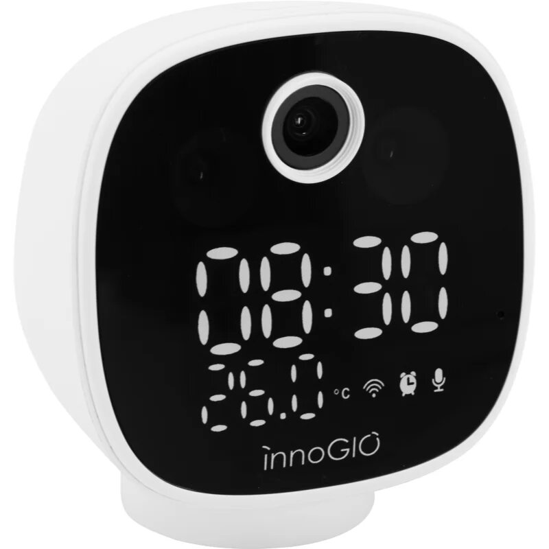 innoGIO GIOSafety Smart Clock домашна камера Smart Wi-fi 1 бр.