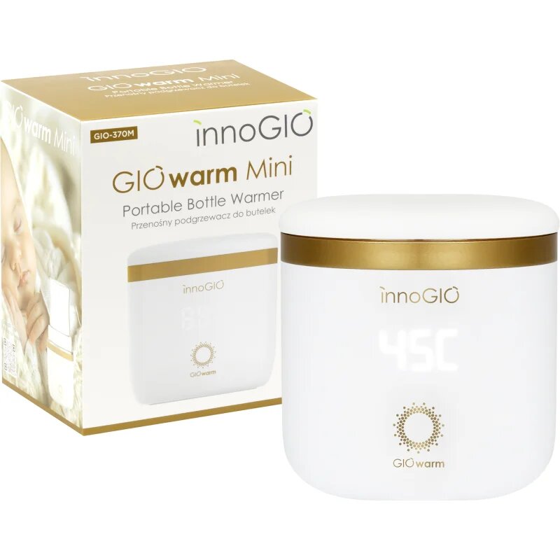 innoGIO GIOWarm Mini GIO-370M нагряваща се бутилка 1 бр.