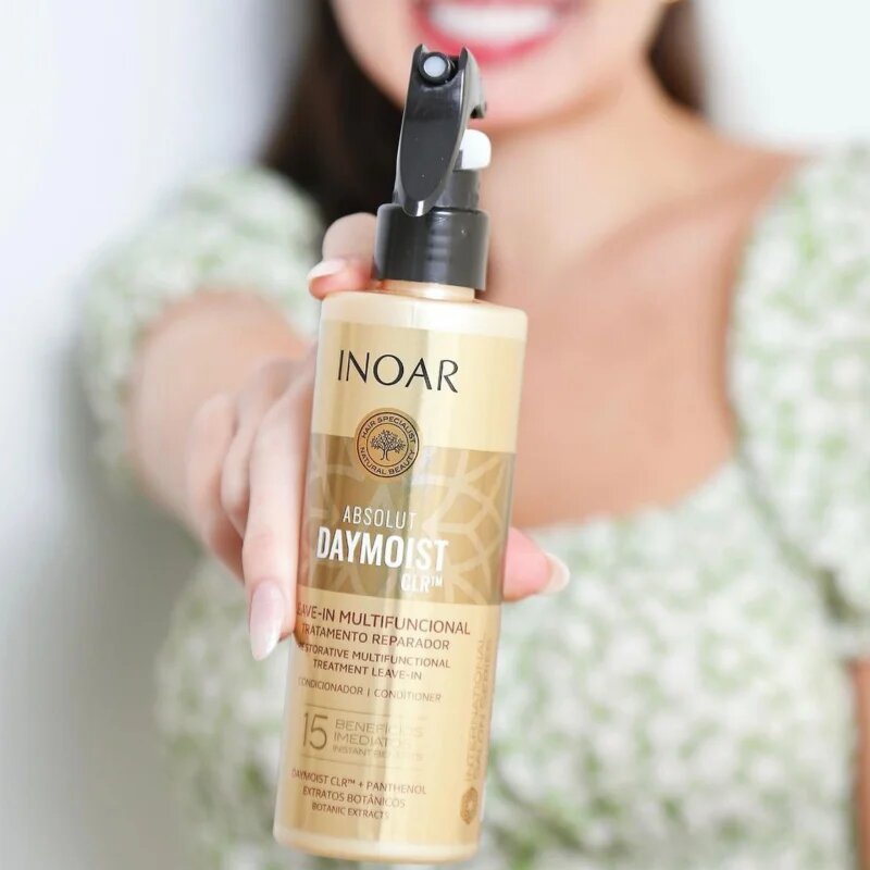 INOAR Absolut Daymoist CLR™ балсам без отмиване в спрей 200 мл.
