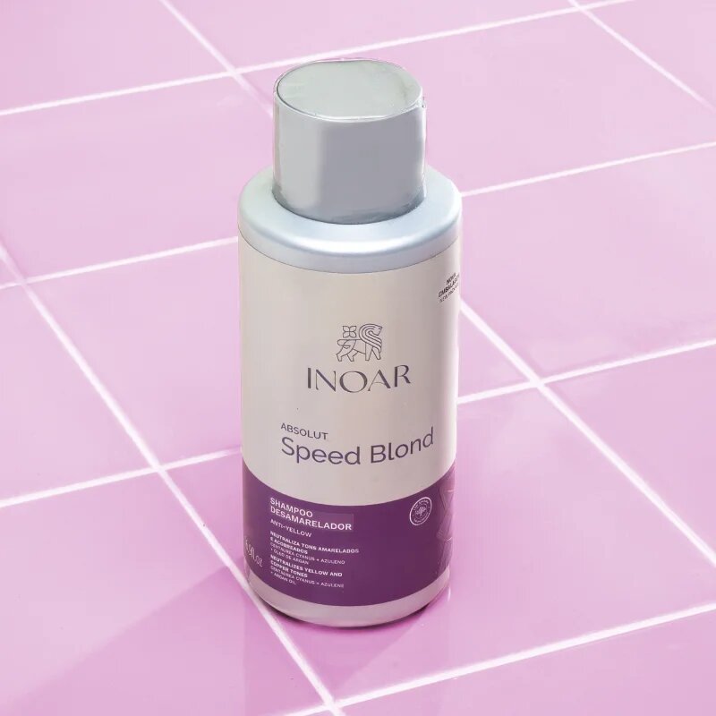 INOAR Absolut Speed Blond шампоан за руса коса 800 мл.
