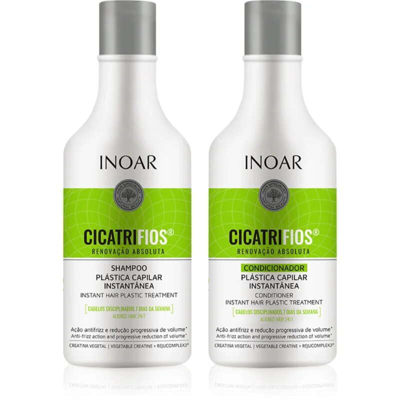 INOAR CicatriFios комплект за увредена и крехка коса
