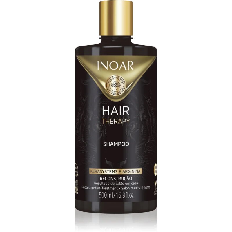 INOAR Hair Therapy подсилващ шампоан за увредена коса 500 мл.