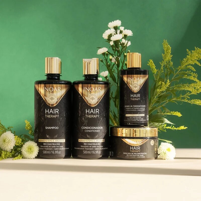 INOAR Hair Therapy подсилващ шампоан за увредена коса 500 мл.