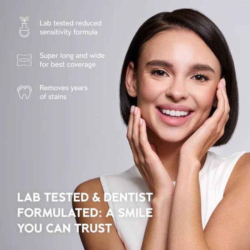 InoPro Advanced Whitening Strips избелващи ленти за зъби bez peroxidu 28 бр.