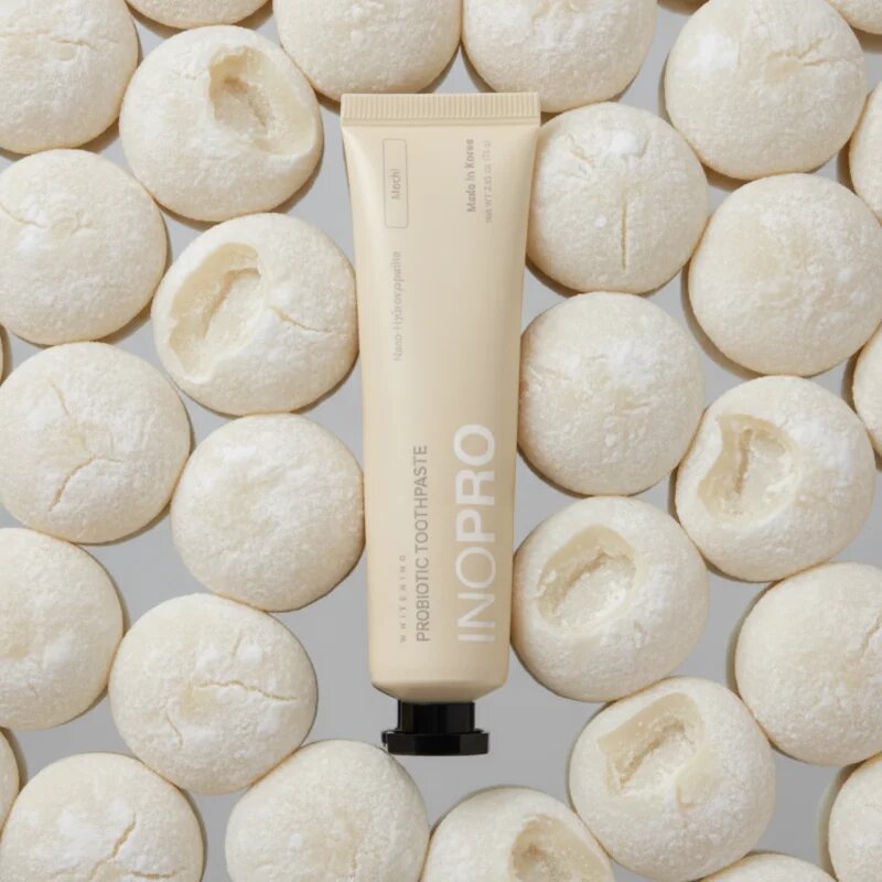InoPro Probiotic Toothpaste избелваща паста за зъби без флуорид вкус Mochi 75 гр.