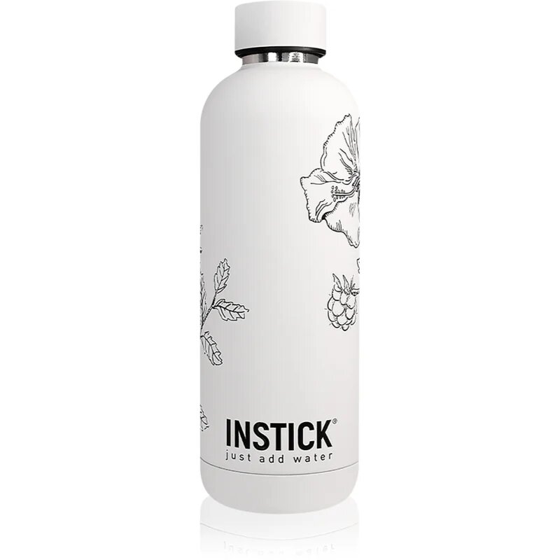 INSTICK Insulated Bottle Slim термобутилка боя White 1 бр.