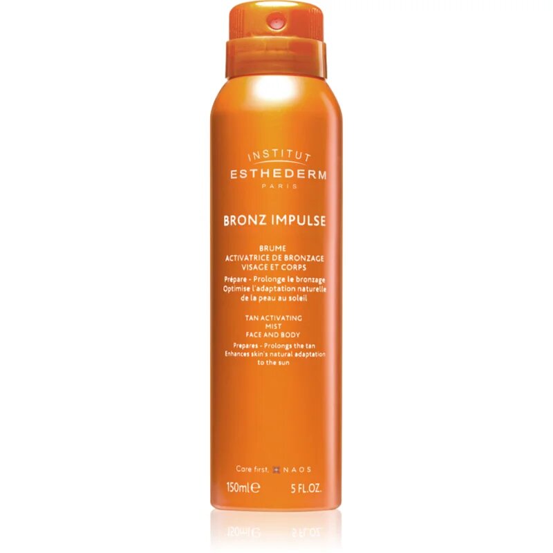 Institut Esthederm Bronz Impulse Tan Activating Mist продукт за ускоряване и удължаване ефекта на загар в спрей 150 мл.
