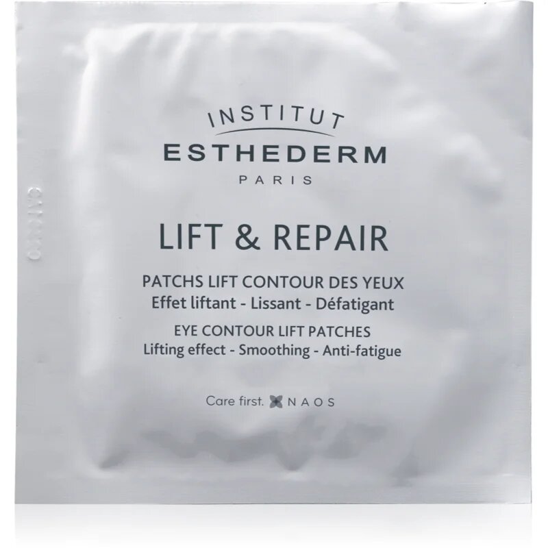 Institut Esthederm Lift & Repair Eye Contour Lift Patches стягаща очна маска под формата на лепенки (Cellular Care) 10 x 2 бр.