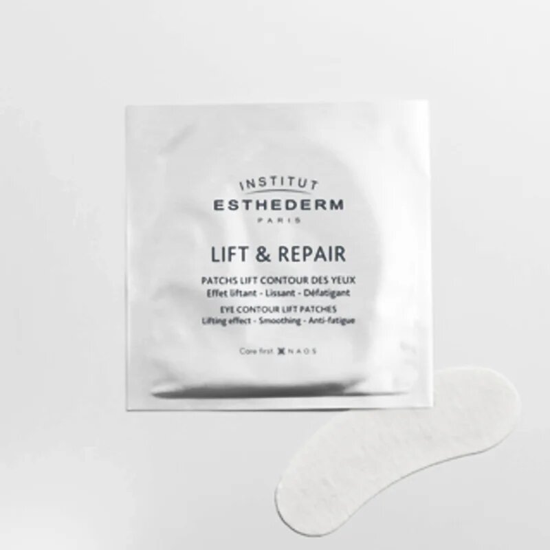 Institut Esthederm Lift & Repair Eye Contour Lift Patches стягаща очна маска под формата на лепенки (Cellular Care) 10 x 2 бр.
