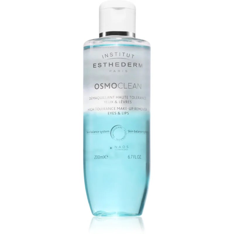 Institut Esthederm Osmoclean двуфазен продукт за премахване на грим от очите и устните 200 мл.