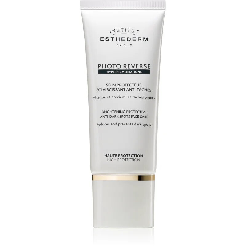 Institut Esthederm Photo Reverse Brightening Protective Anti-Dark Spots Face Care озаряваща защитна грижа против пигментни петна с висока UV защита SP