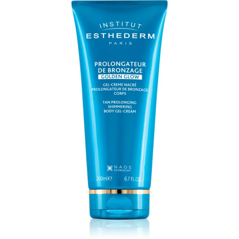Institut Esthederm Tan Prolonging Golden Glow освежаващ гел крем за удължаване на загара 200 мл.