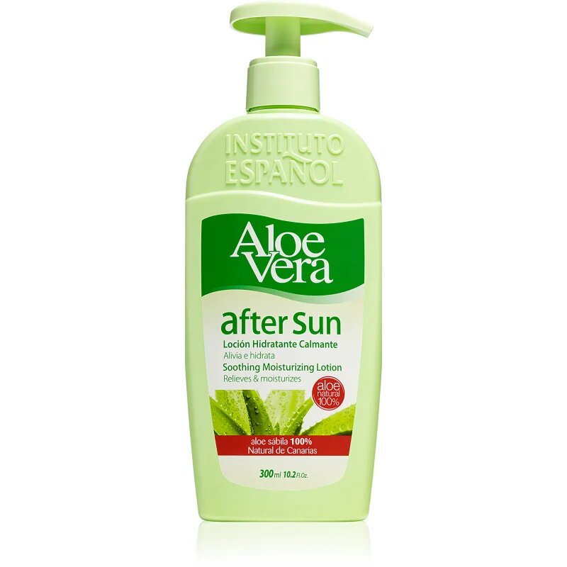 Instituto Español Aloe Vera мляко за тяло за след слънце 300 мл.