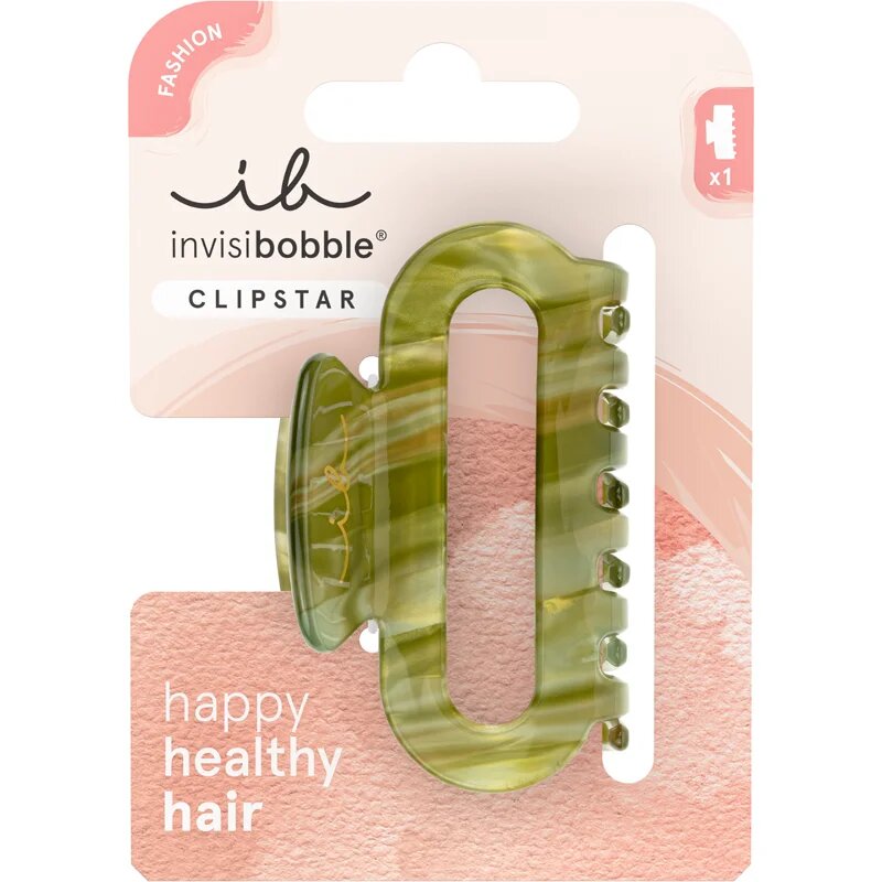 InvisiBobble Clipstar Evergreen щипка за коса размер М 1 бр.
