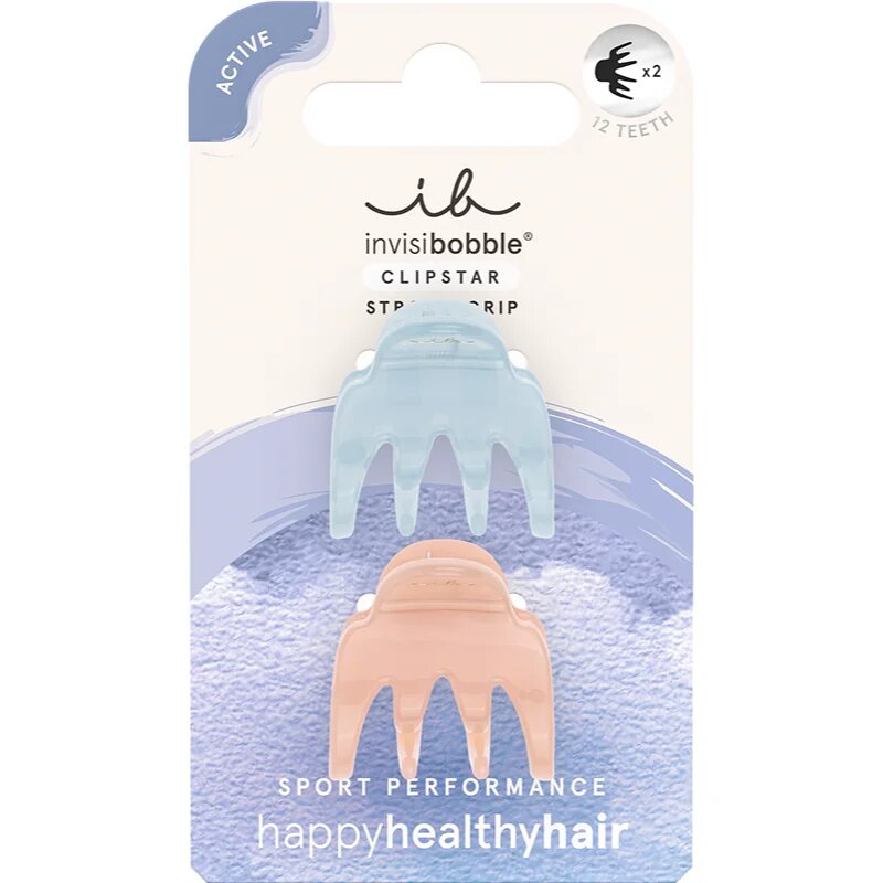 InvisiBobble Clipstar Gym Buddy щипка за коса размер S 2 бр.