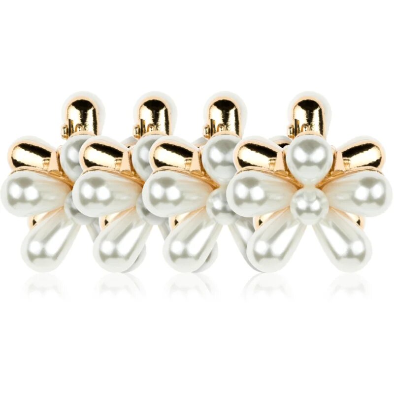 InvisiBobble Clipstar Pearly Flower щипка за коса размер S 4 бр.