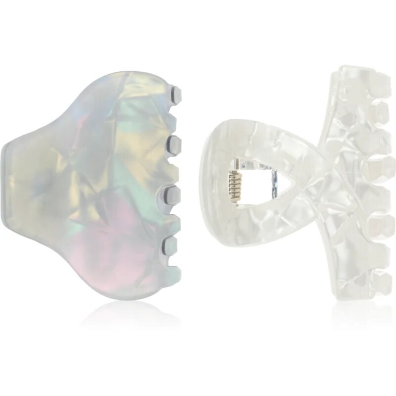 InvisiBobble Clipstar Pearly Frost щипка за коса размер М 2 бр.