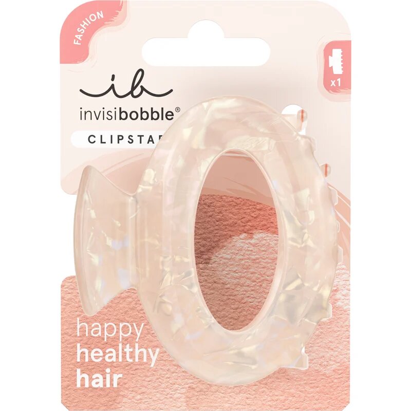 InvisiBobble Clipstar Rosy Bliss щипка за коса размер М 1 бр.