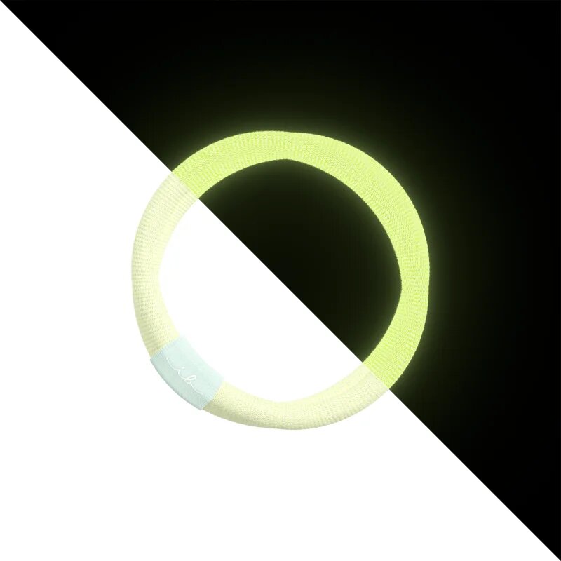 InvisiBobble Hair Tie Glow in the dark ластици за коса светещ на тъмно 5 бр.
