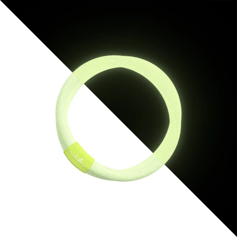 InvisiBobble Hair Tie Glow in the dark ластици за коса светещ на тъмно 5 бр.