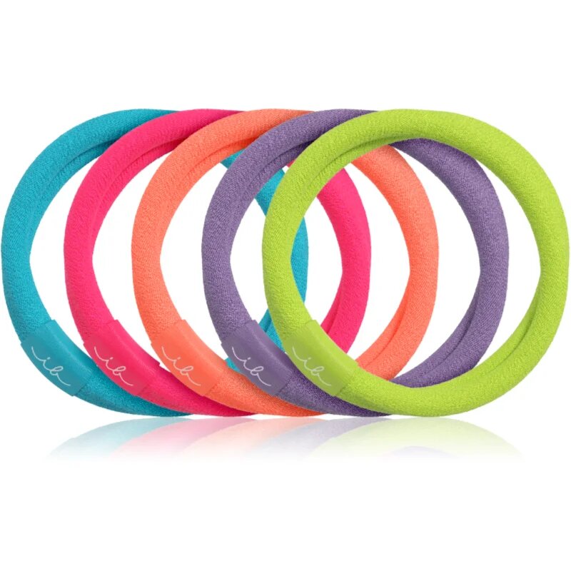 InvisiBobble Hair Tie Neon Glow ластици за коса 5 бр 5 бр.