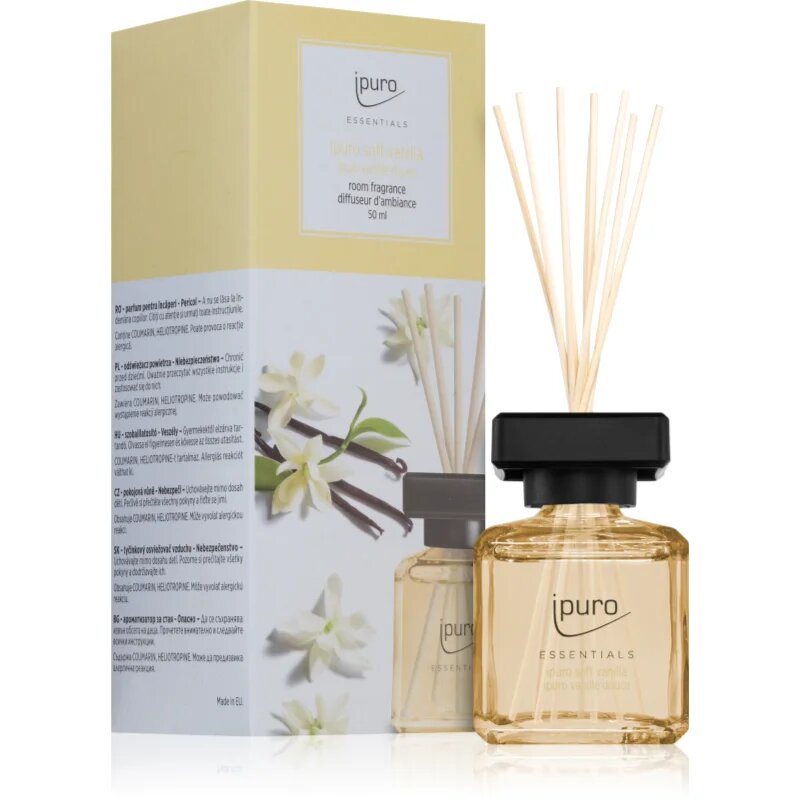 ipuro Essentials Soft Vanilla арома-дифузер 50 мл.