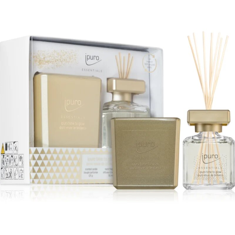 ipuro Essentials Time To Glow подаръчен комплект 1 бр.