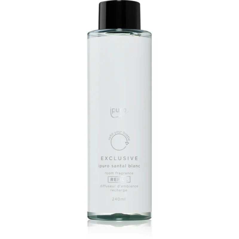 ipuro Exclusive Santal Blanc пълнител за арома дифузери 240 мл.