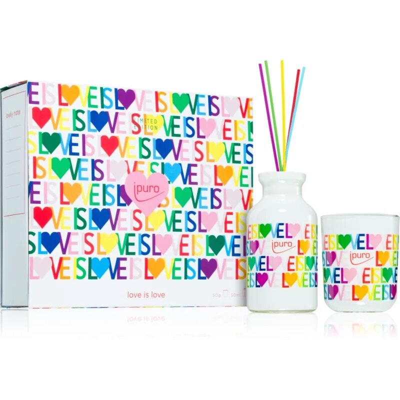 ipuro Limited Edition Love Is Love подаръчен комплект 1 бр.