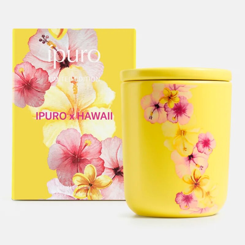 ipuro Travel The World Hawaii ароматна свещ с капачка 270 гр.