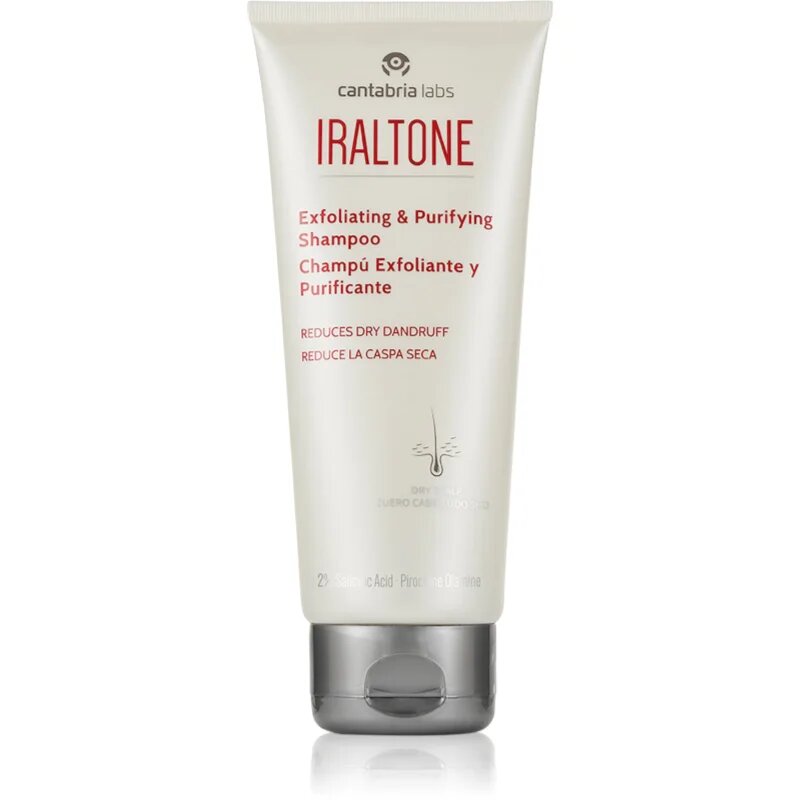 IRALTONE Exfoliating and Purifying Shampoo ексфолиращ шампоан против пърхот 200 мл.