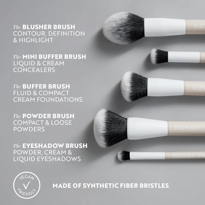 IsaDora Brush Mini Buffer четка за коректор 1 бр.
