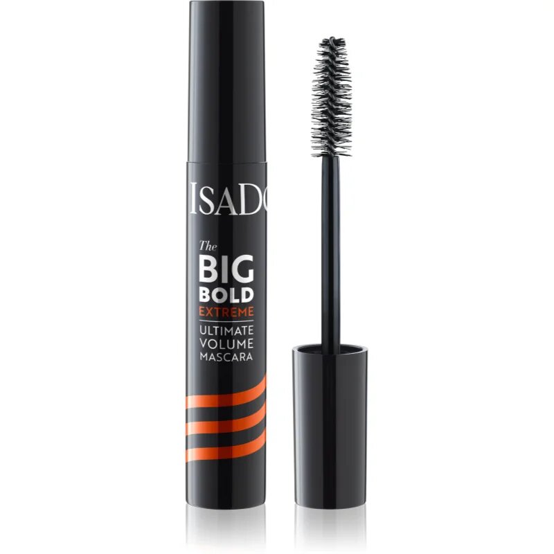 IsaDora The Big Bold Extreme Ultimate Volume Mascara спирала за мигли за екстремен обем с интензивен черен цвят цвят 15 Extreme Black 14 мл.