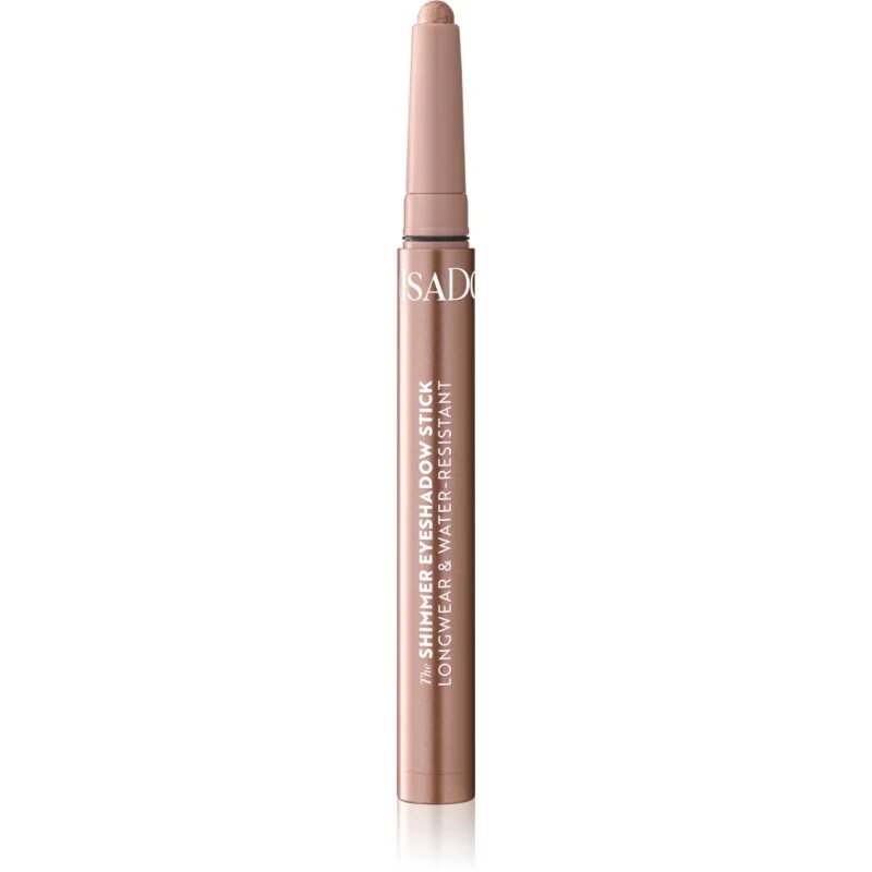 IsaDora The Eyeshadow Stick Shimmer дълготрайни сенки за очи в молив с блясък цвят 43 Golden Glow 1.2 гр.