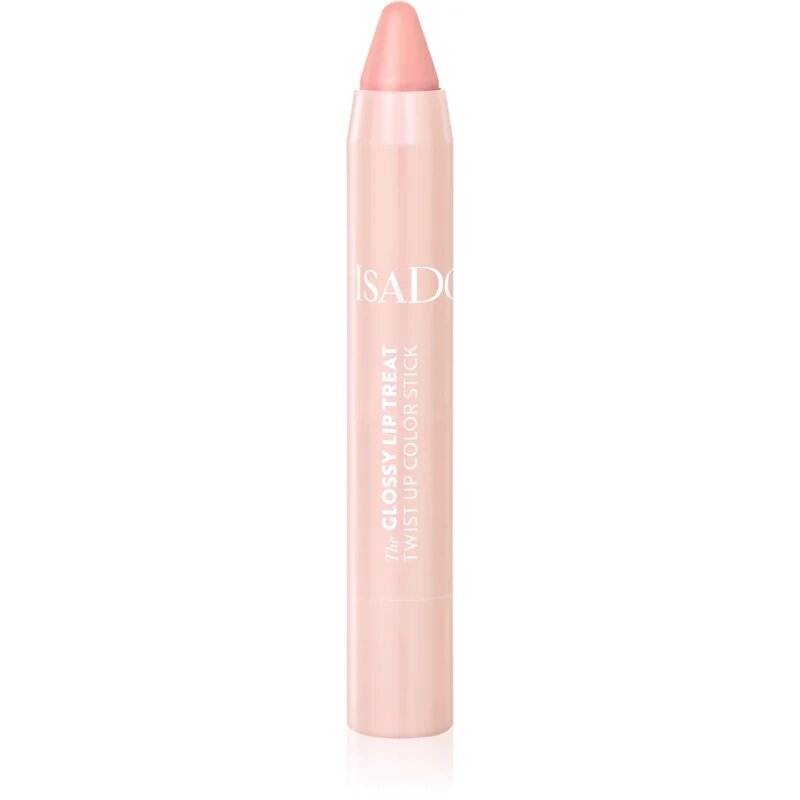 IsaDora The Glossy Lip Treat Twist Up Color овлажняващо червило цвят 00 Clear Nude 3.3 гр.