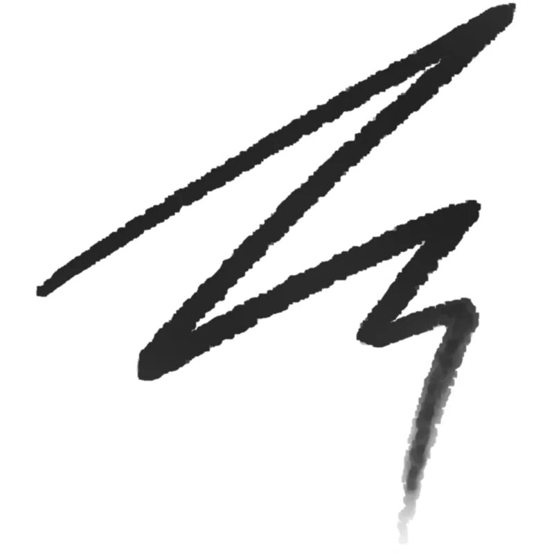 IsaDora The Intense Eyeliner дълготраен молив за очи водоустойчив цвят 60 Intense Black 0.35 гр.